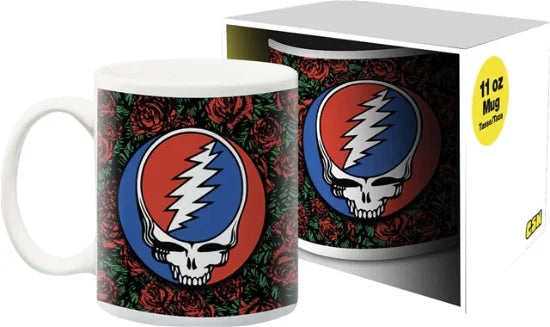 Grateful Dead Rose Logo 11Oz Boxed Mug