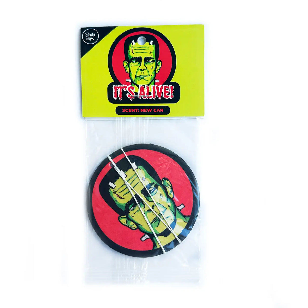 Frankenstein It's Alive Halloween Air Freshener