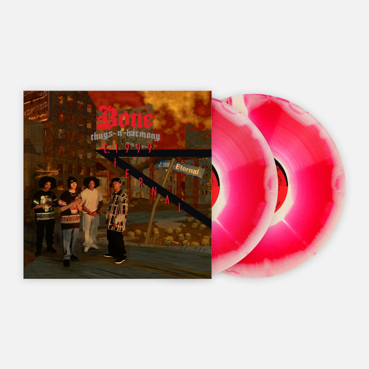 Bone Thugs-N-Harmony - E. 1999 Eternal 2LP (Red/White Vinyl)