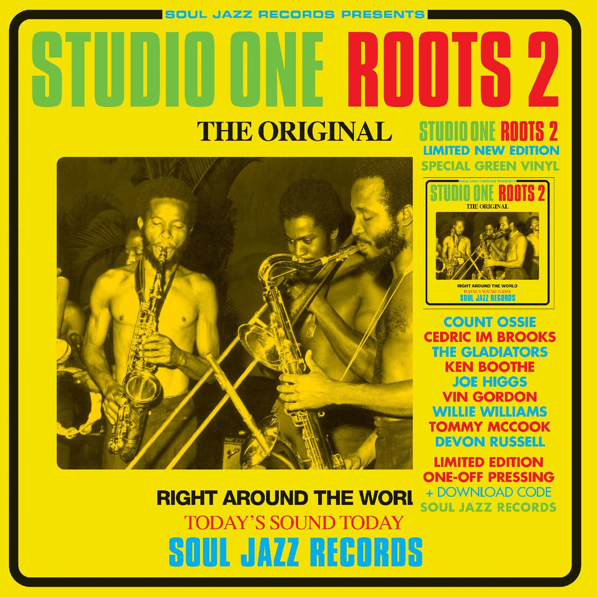 Studio One Roots 2LP (Green Vinyl)