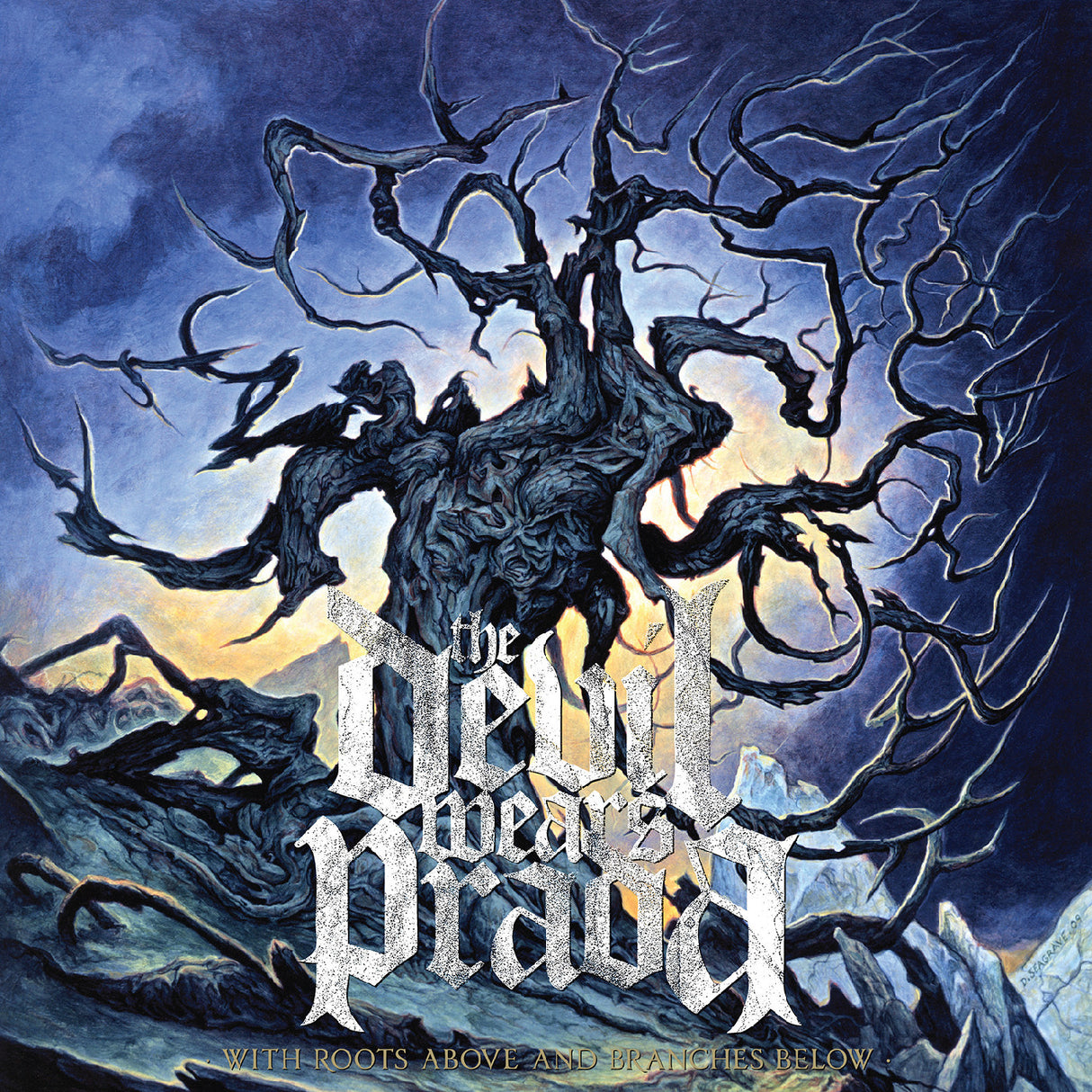 The Devil Wears Prada - With Roots Above and Branches Below LP (Gold Vinyl)