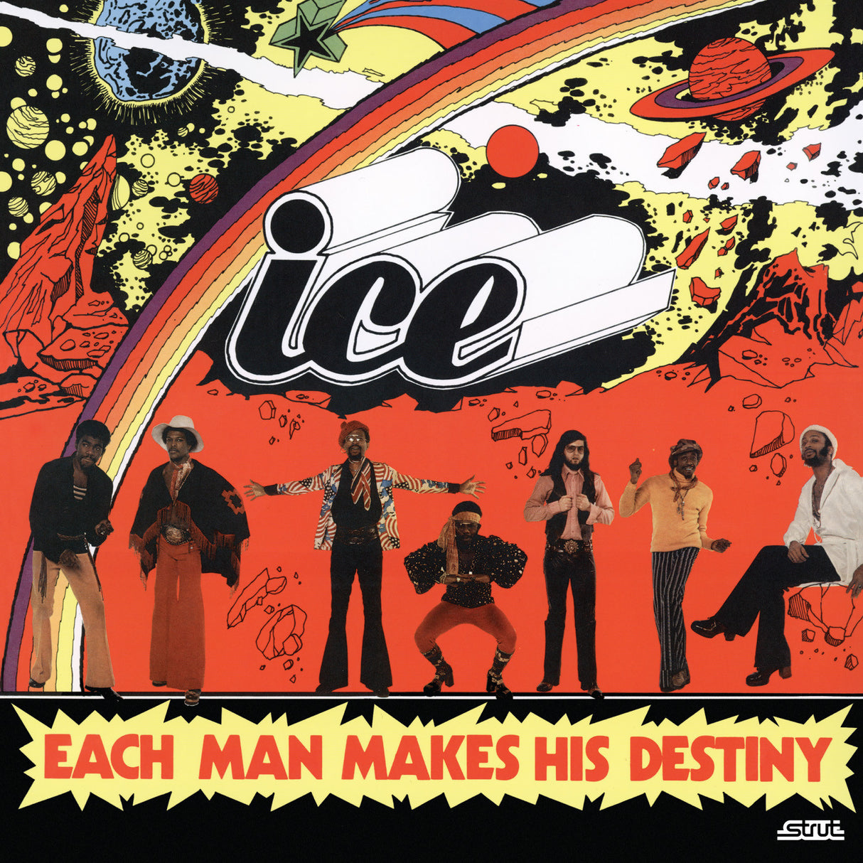 Ice (Lafayette Afro-Rock Band) - Each Man Makes His Destiny LP