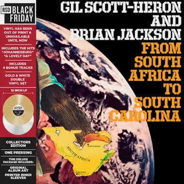 Gil Scott-Heron - From South Africa To South Carolina 2LP (Gold/White Vinyl)