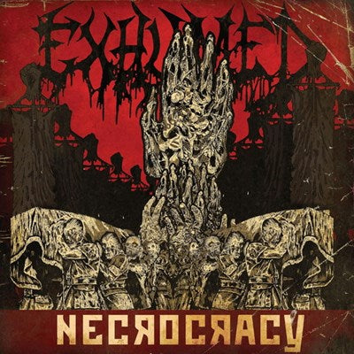 Exhumed - Necrocracy LP (Blood Red Splatter Vinyl)