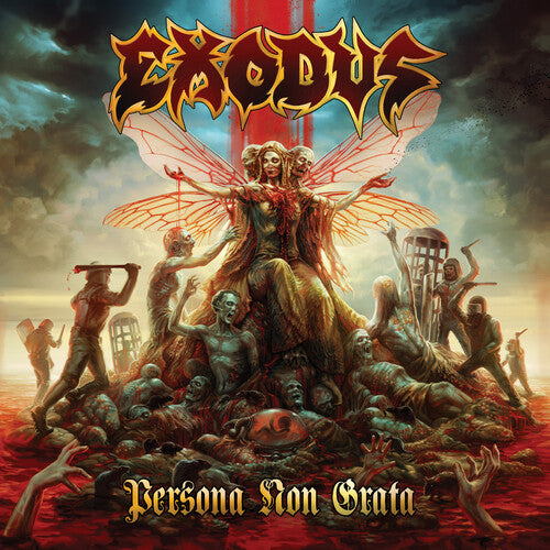 Exodus - Persona Non Grata 2LP (Clear Gold Black Turquoise Vinyl)