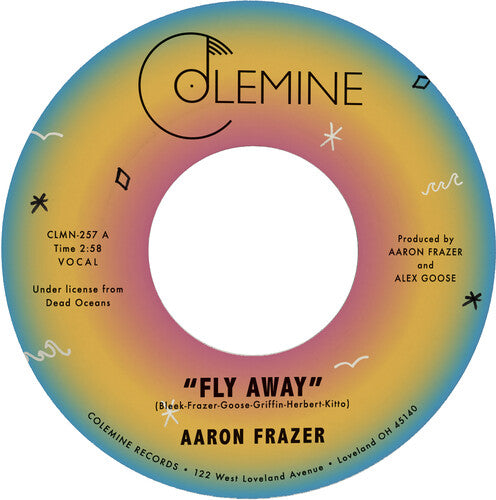 Aaron Frazer - Fly Away / Play On 7-Inch