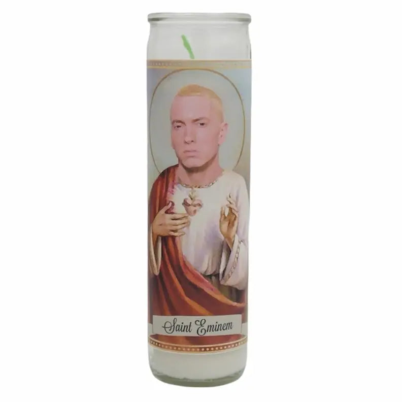 Eminem Devotional Prayer Saint Candle