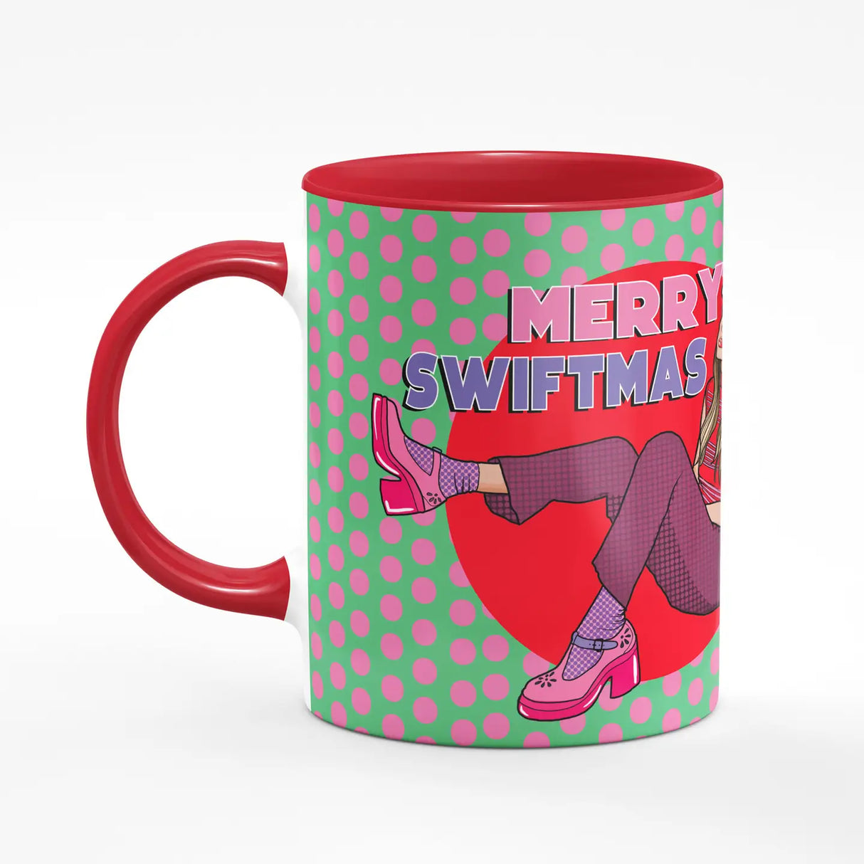 Merry Swiftmas Christmas Red Mug