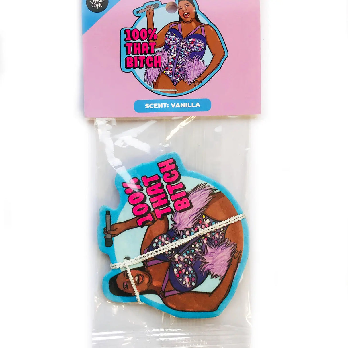 100% That Bitch Lizzo Air Freshener