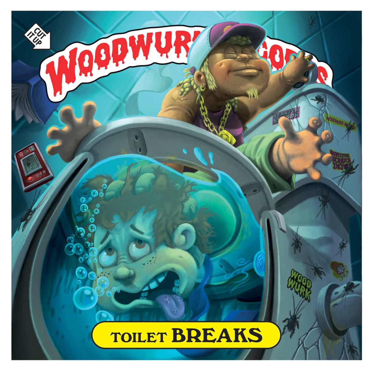 DJ Woody - Toilet Breaks LP (Light Blue Vinyl)