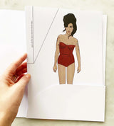 Amy Winehouse Paper Doll