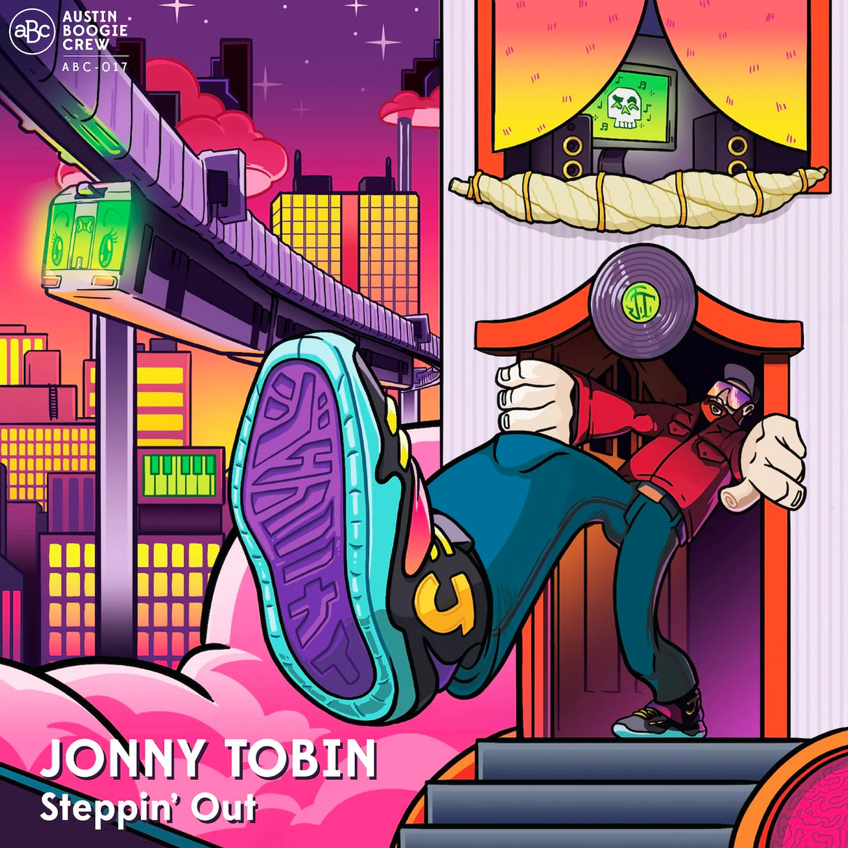 Jonny Tobin - Steppin Out LP