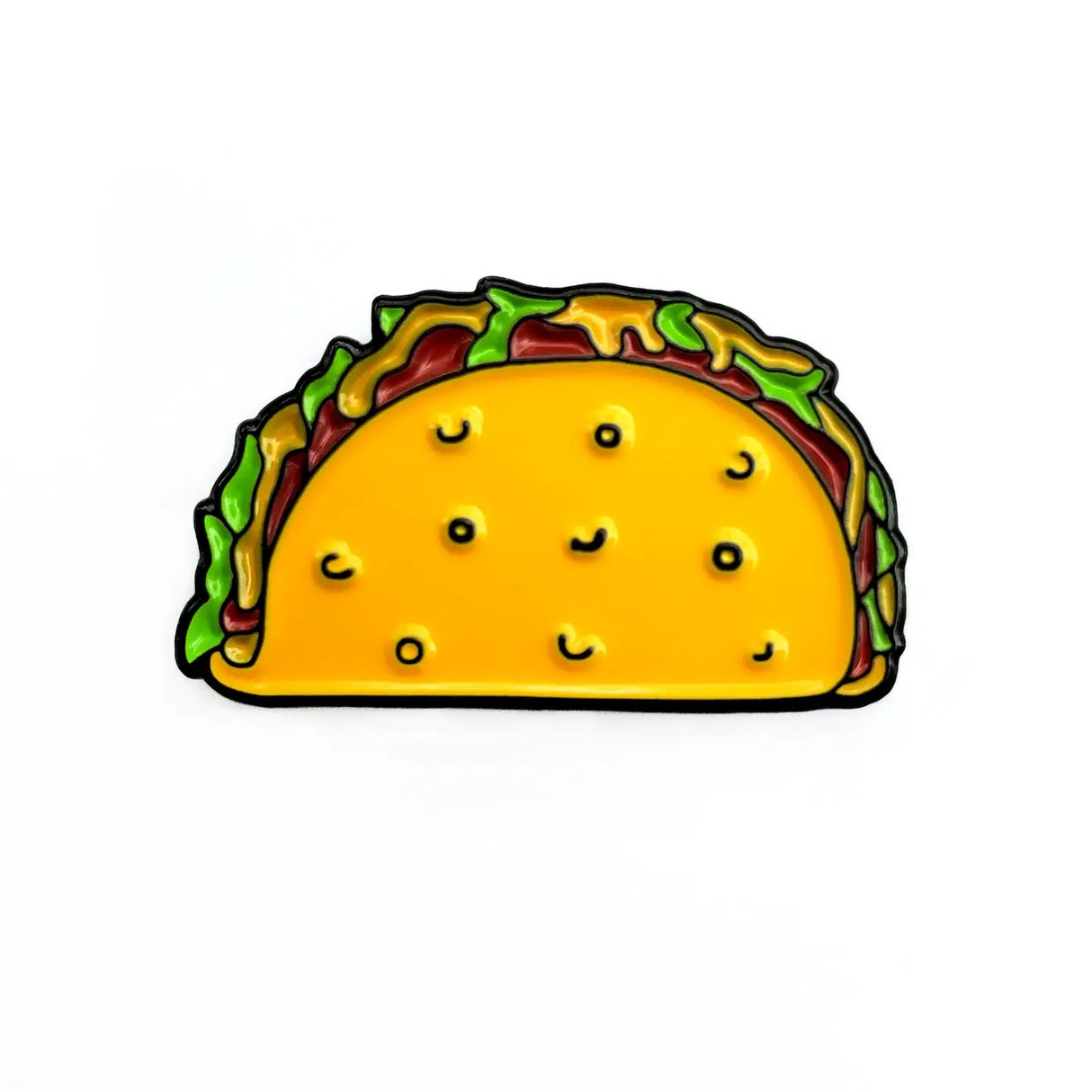 Taco Enamel Pin