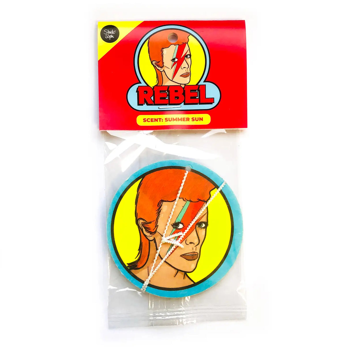 Rebel David Bowie Air Freshener