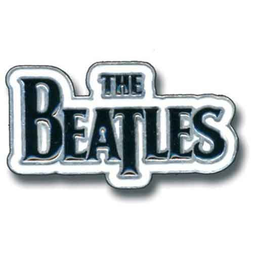 The Beatles Pin Badge - Drop T Logo