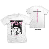 Ice Cube Unisex T-Shirt - Beanie Kanji (Back Print)