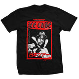 Ice Cube Unisex T-Shirt - Kanji Peace Sign (Back Print)