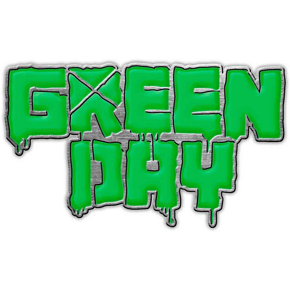 Green Day Pin Badge - Logo (Enamel In Fill)