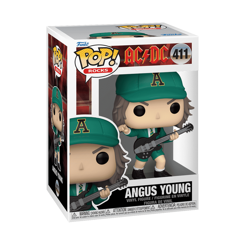 Pop! Angus Young In Green Outfit Funko