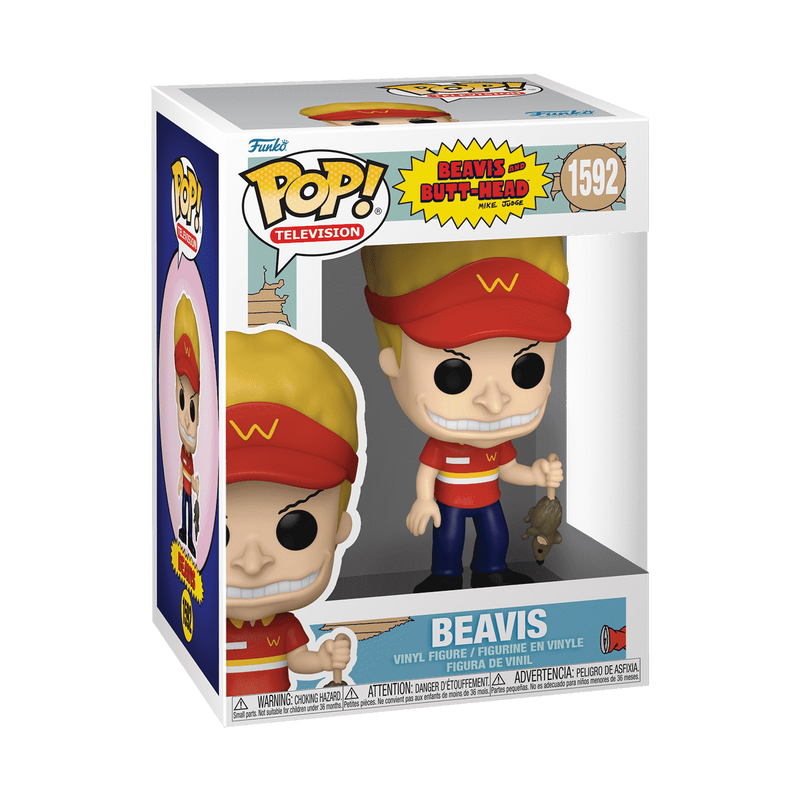 Pop! Beavis - Burger World Uniform Funko