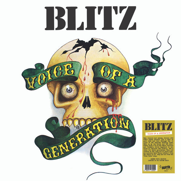 Blitz - Voice Of A Generation LP (Splatter Vinyl)