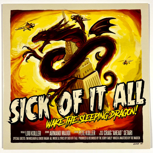 Sick Of It All - Wake The Sleeping Dragon! LP