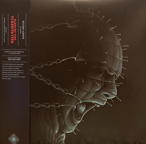 Randy Miller - Hellraiser III: Hell On Earth (Original Motion Picture Soundtrack) 2LP