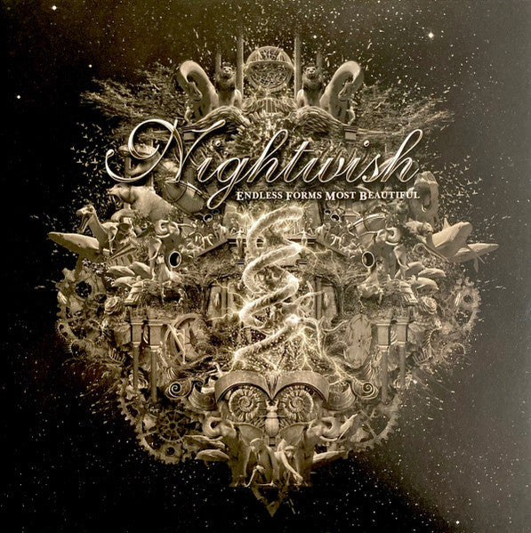 Nightwish - Endless Forms Most Beautiful LP (Gold/Black Splatter)