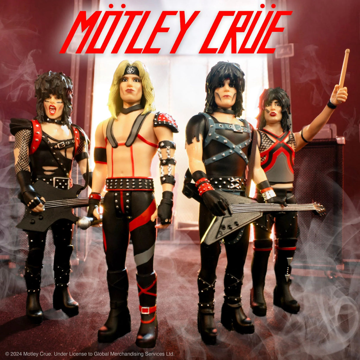 Mötley Crüe ReAction Figures Wave 1 Vince Neil (Shout At The Devil)