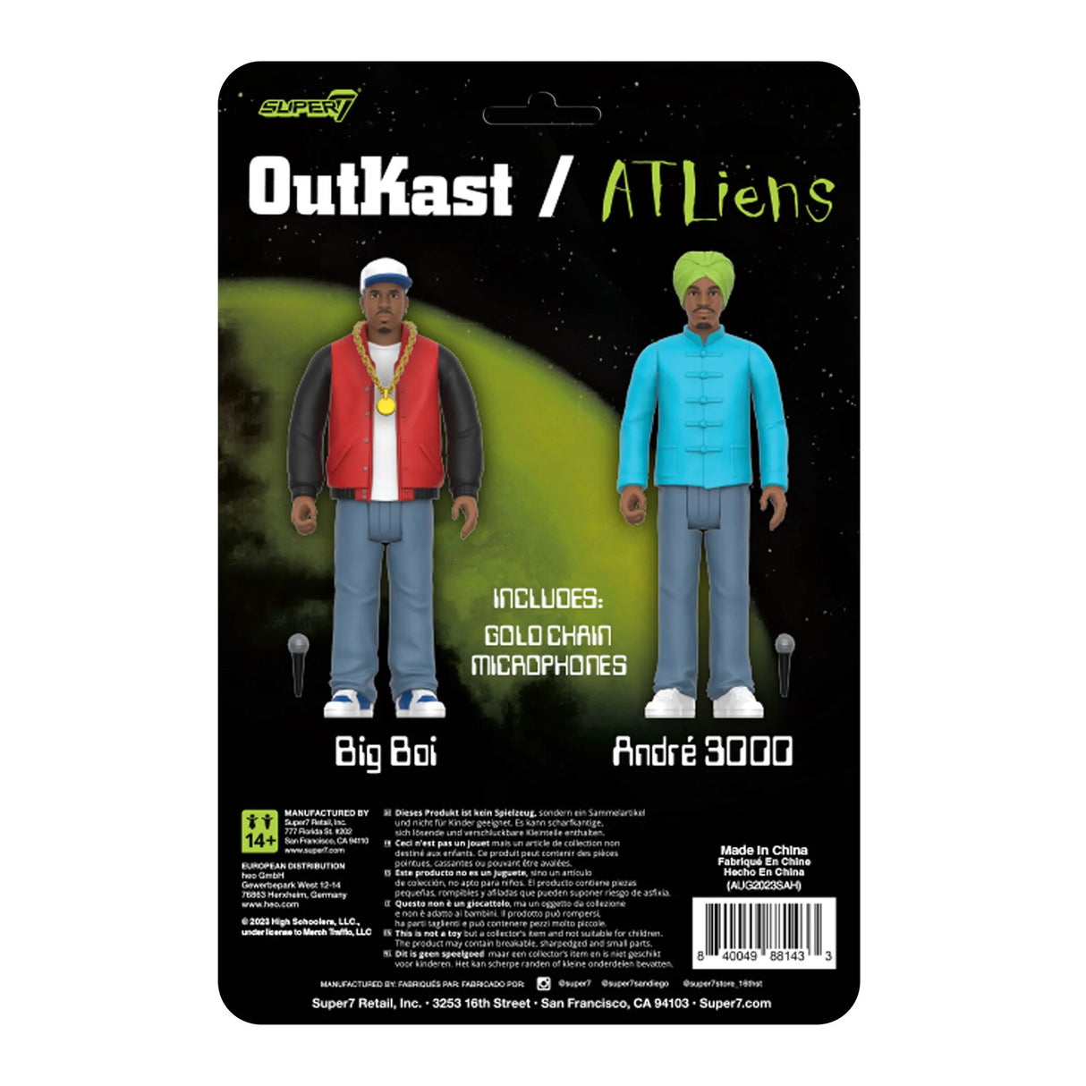 OutKast ReAction Figures Wave 01 OutKast (ATLiens)