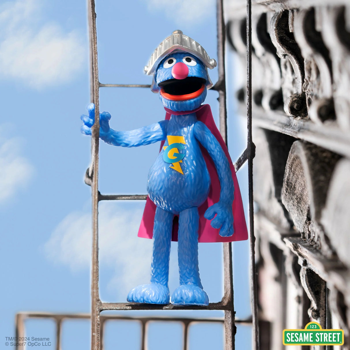 Sesame Street ReAction Figures Wave 3 Super Grover