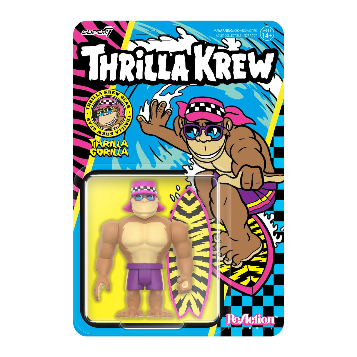 Thrilla Krew ReAction Figures Wave 2 Thrilla Gorilla