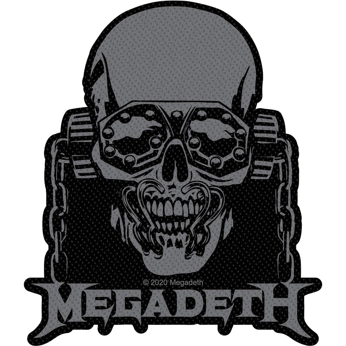 Megadeth Standard Patch - Vic Rattlehead Cut Out