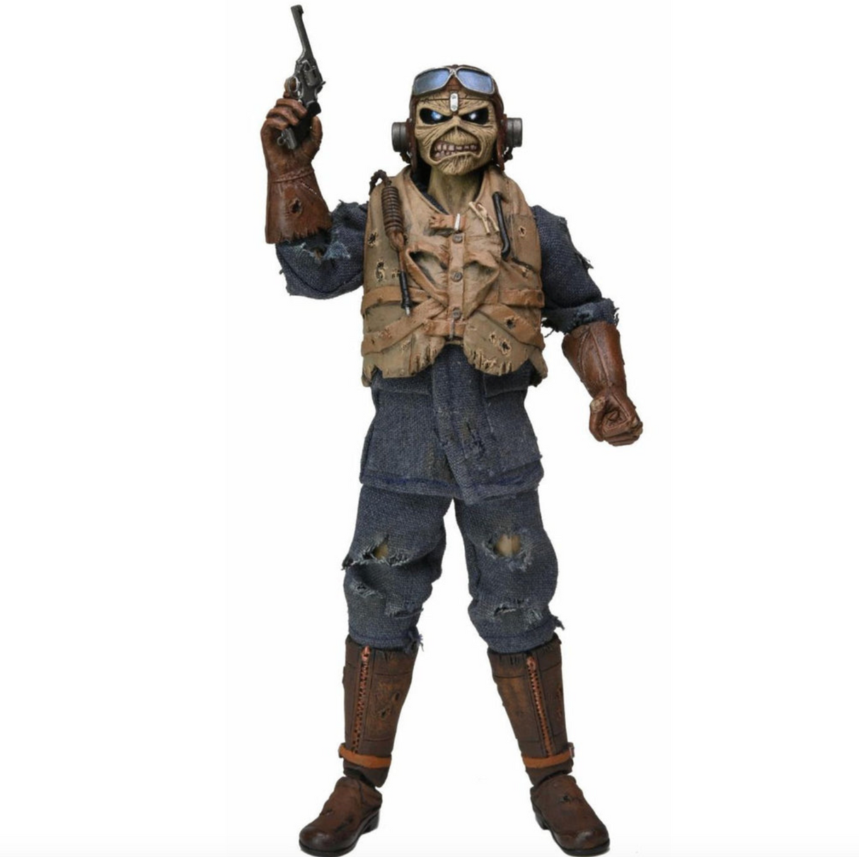 Aces High Eddie (Iron Maiden) 8" Clothed Action Figure by NECA