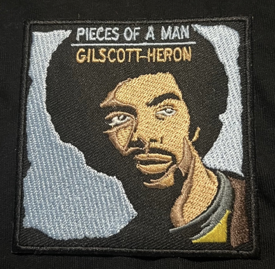 Gil Scott Heron - Pieces of a Man Album Art Patch