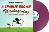 Vince Guaraldi - A Charlie Brown Thanksgiving LP (RSD Essentials Indie Exclusive Purple Jelly Bean Vinyl)