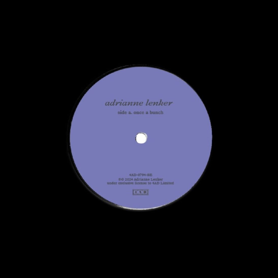 Adrianne Lenker - Once A Bunch 7-Inch