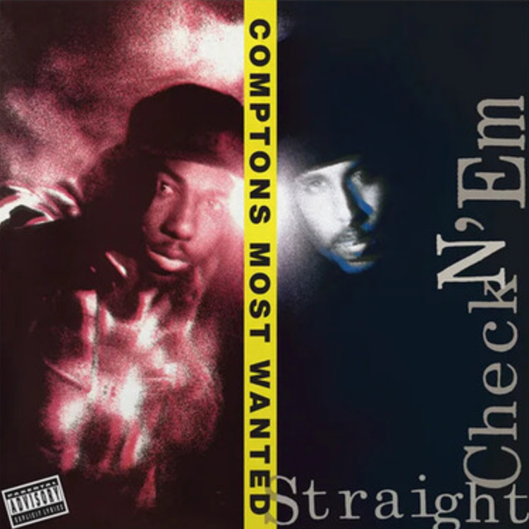 Compton's Most Wanted - Straight Checkn Em LP (Yellow Vinyl)