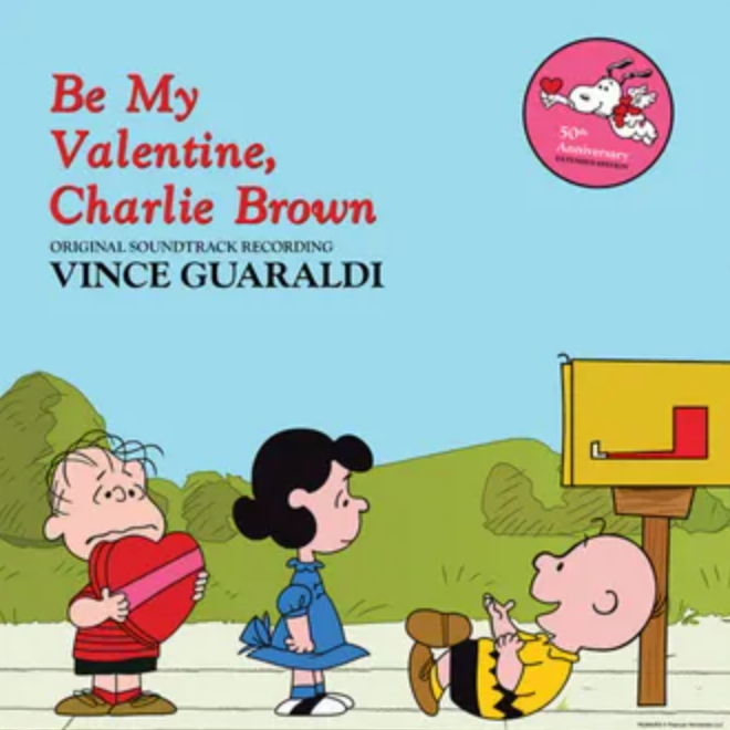 Vince Guaraldi - Be My Valentine, Charlie Brown [RSD Essential] LP (Heartburn Red Vinyl)