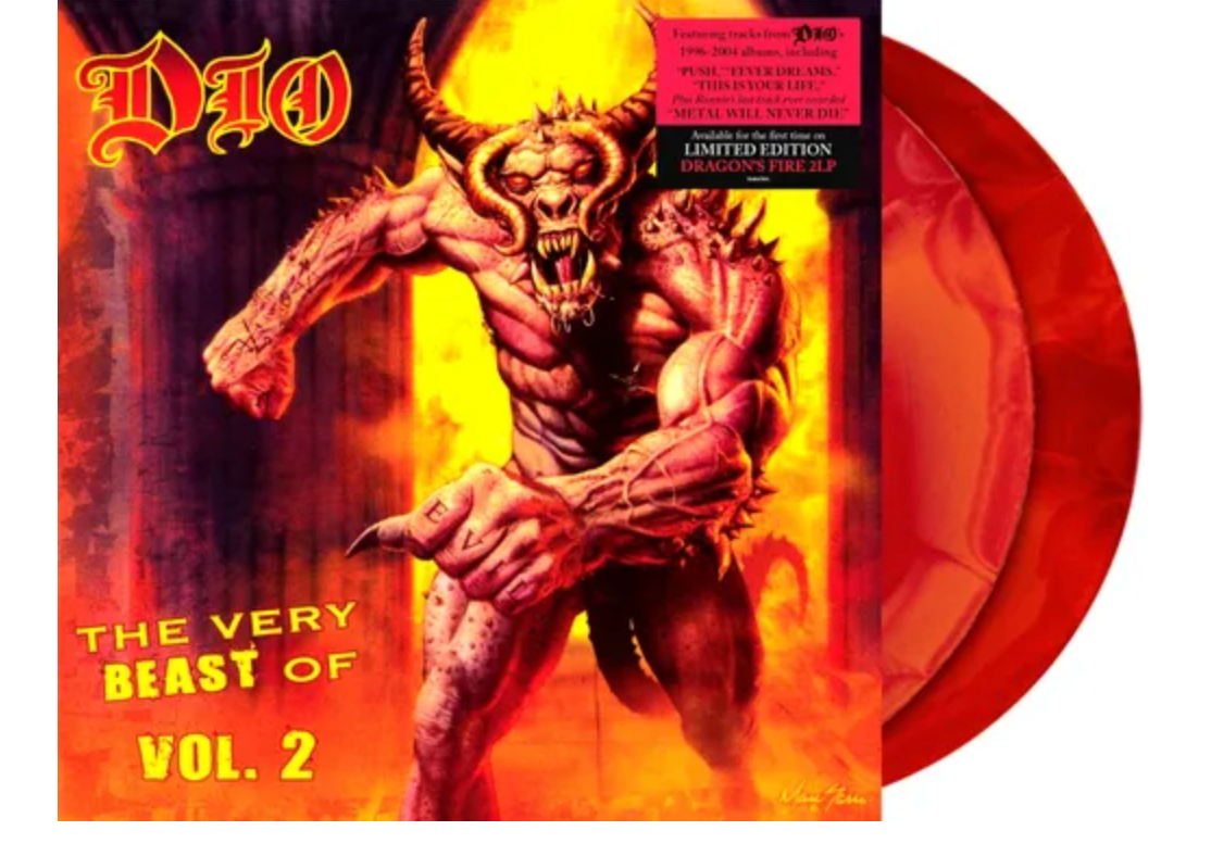 Dio - Very Best Of Dio Vol 2 2LP (Dragons Fire Vinyl)