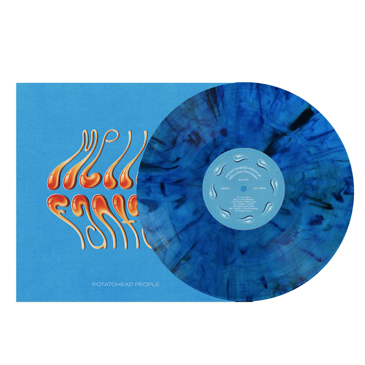 Potatohead People - Mellow Fantasy LP (Blue/Black Splatter)