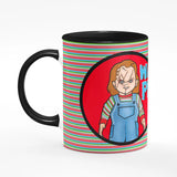 Chucky Wanna Play? Halloween Black Mug