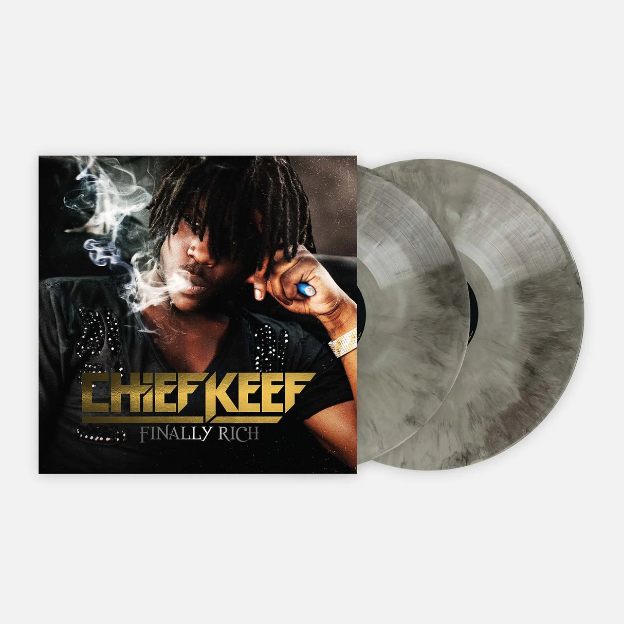 Chief Keef - Finally Rich 2LP (Silver/Black Galaxy Vinyl)