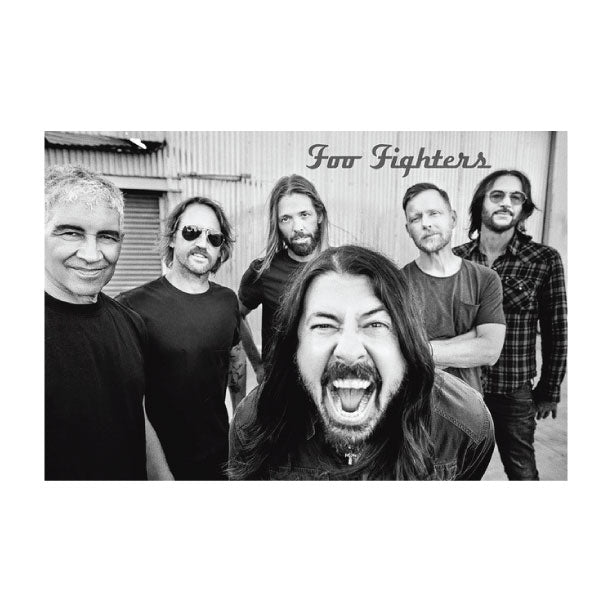 Foo Fighters Group Poster