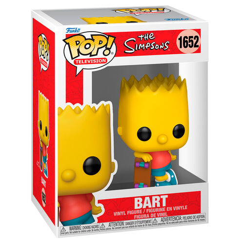 Pop! TV S10 Bart Simpson With Skateboard Funko