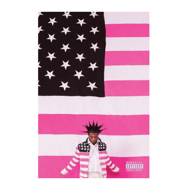 Lil Uzi Vert Pink Flag Poster