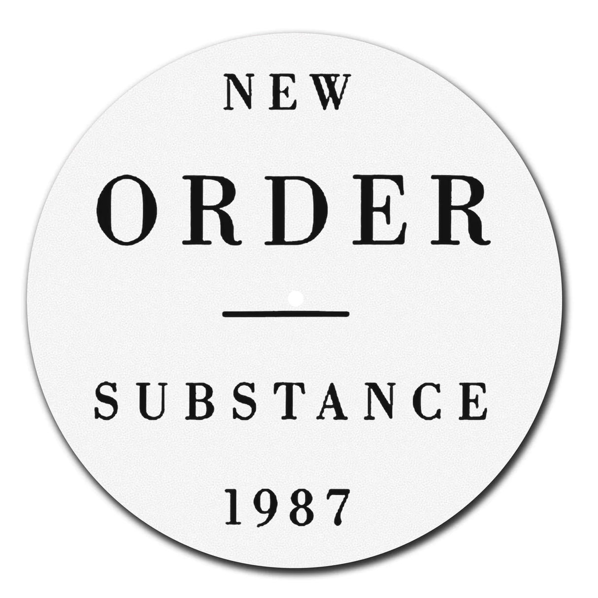 New Order Substance 1987 Turntable Slipmat