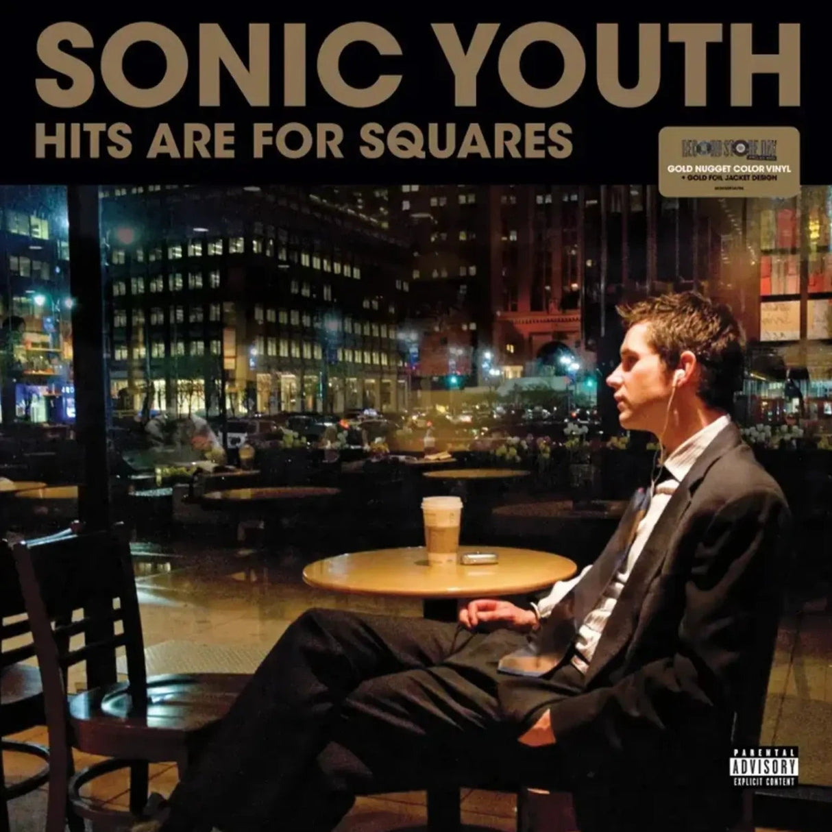 Sonic Youth - Hits Are For Squares 2LP (Gold Vinyl)