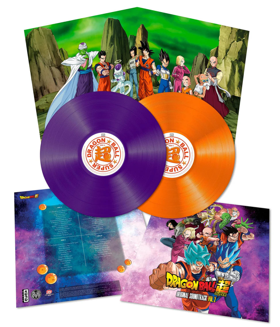 Norihito Sumitomo, Kazuya Yoshii & Takafumi Iwasaki - Dragon Ball Super: Original Soundtrack Vol. 2 2LP (Colour Vinyl)