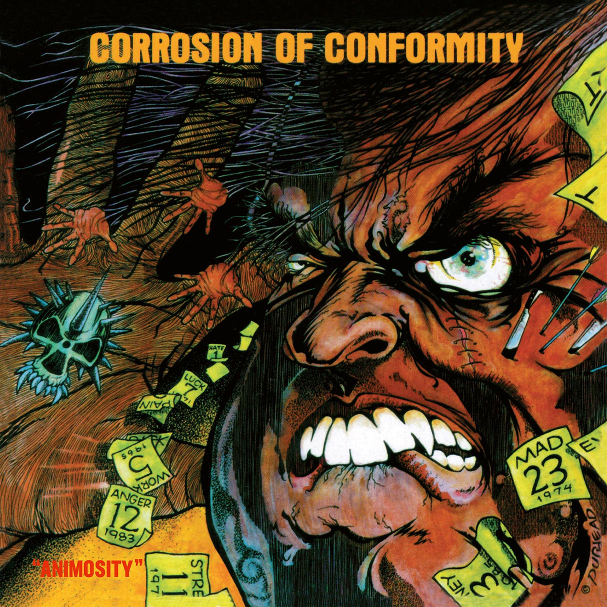 Corrosion Of Conformity - Animosity LP (Orange/Brown Marbled Vinyl)